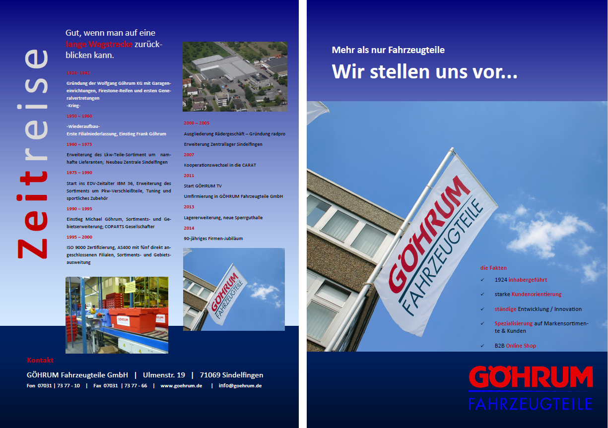 GÖHRUM Imagebroschüre